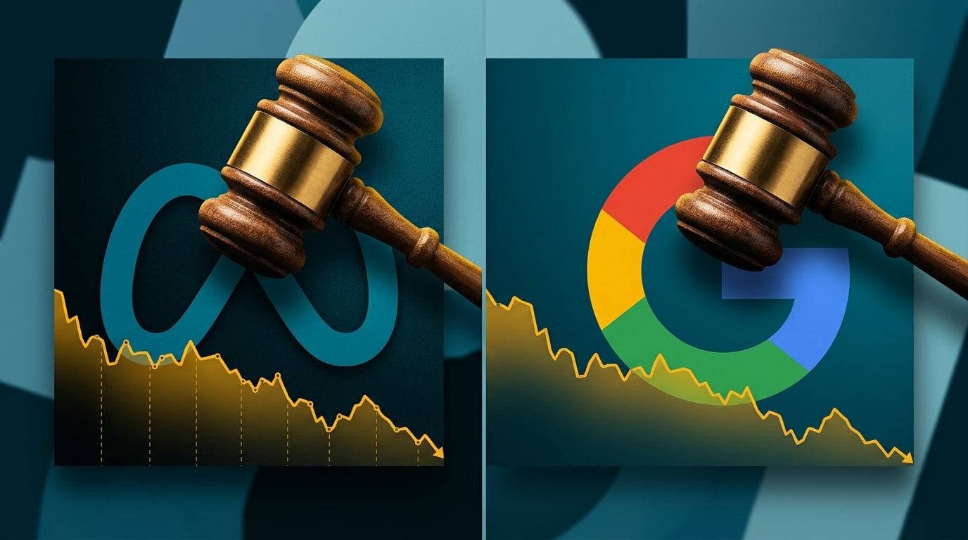 Meta and Alphabet shares tumble after landmark jury verdict in Los Angeles