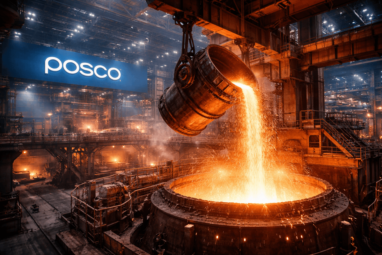 Posco Swings to fourth-quarter loss amid weak steel pricing