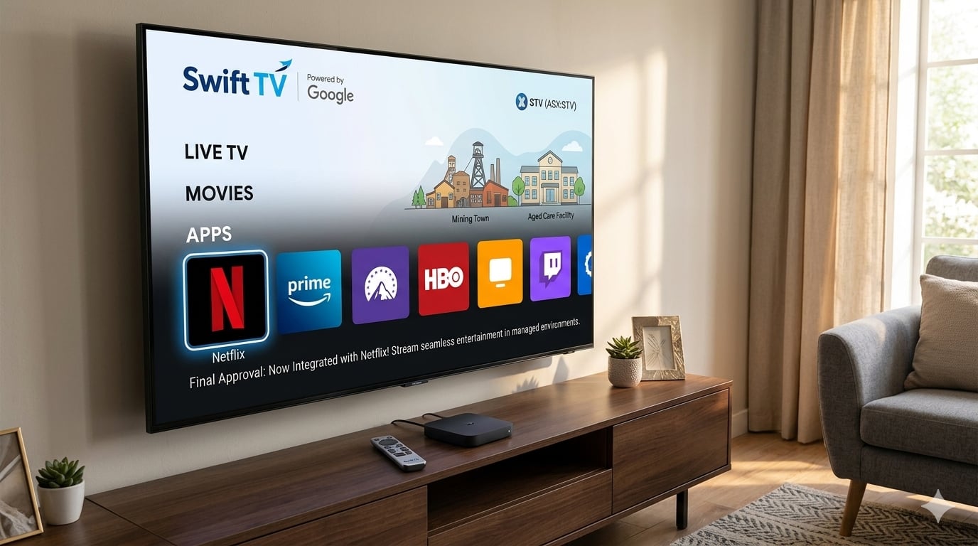 Swift TV secures official Netflix approval for platform