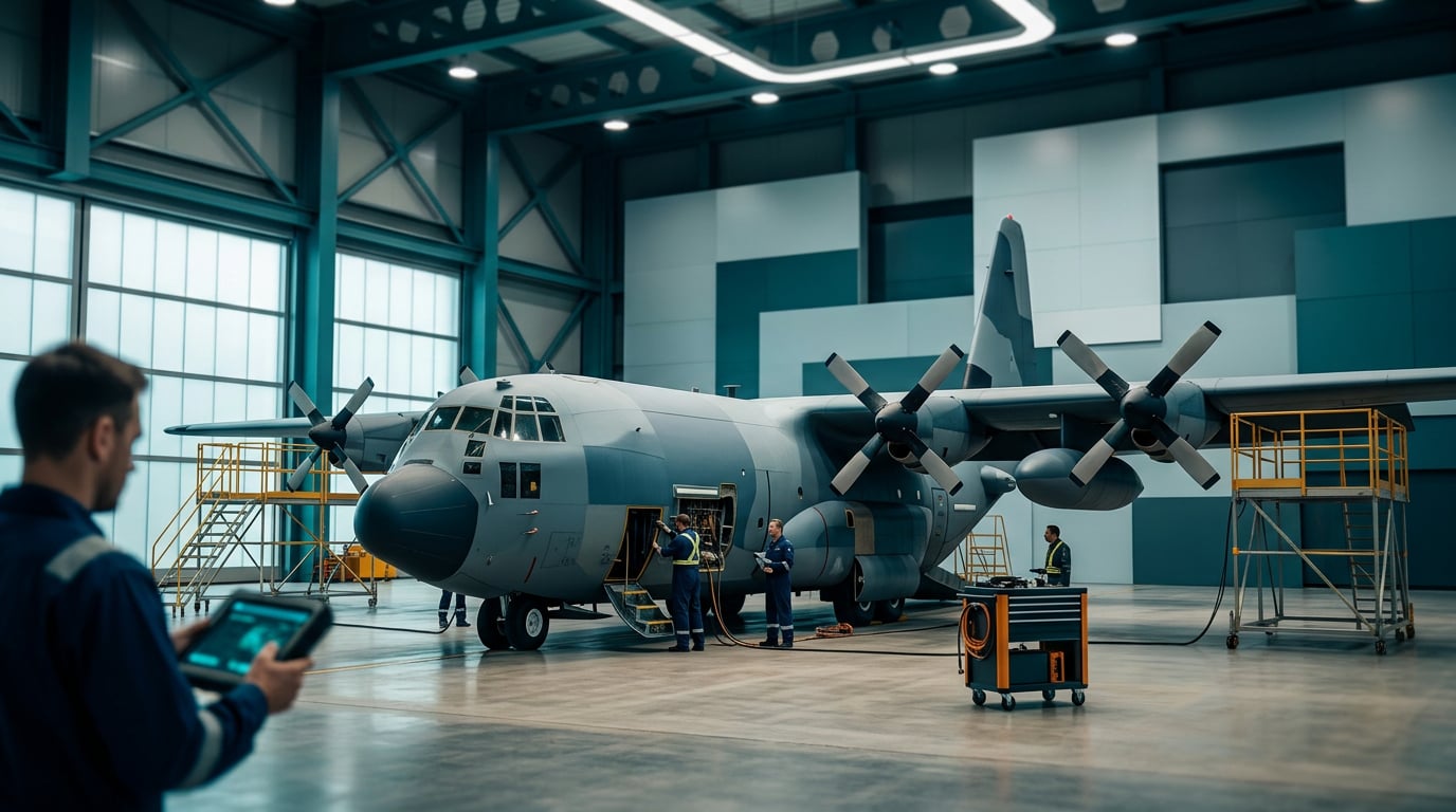 V2X secures navy contract for Marine Corps KC-130J infrared countermeasures  