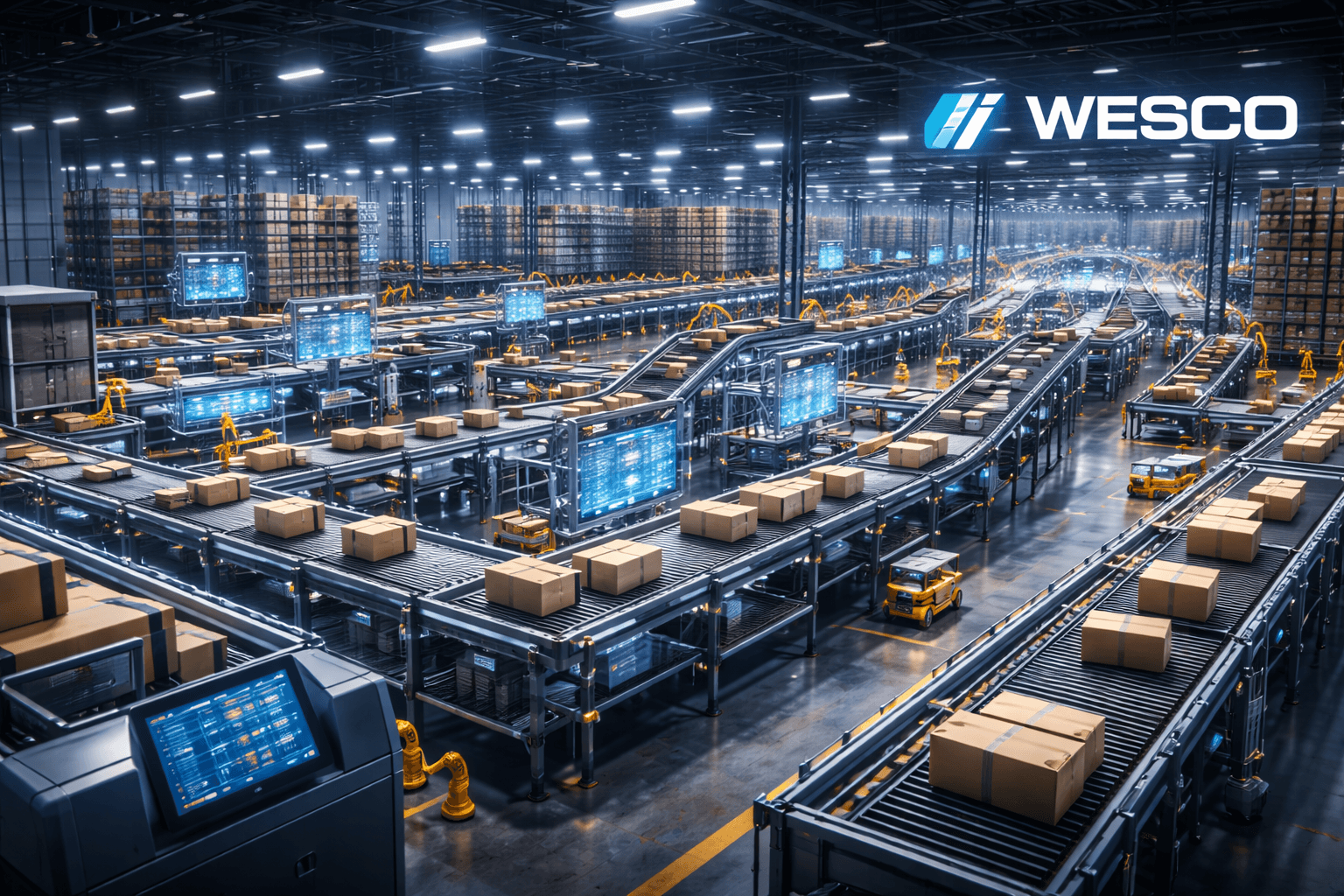 Wesco shares dip despite record $23.5B sales as data center demand surges