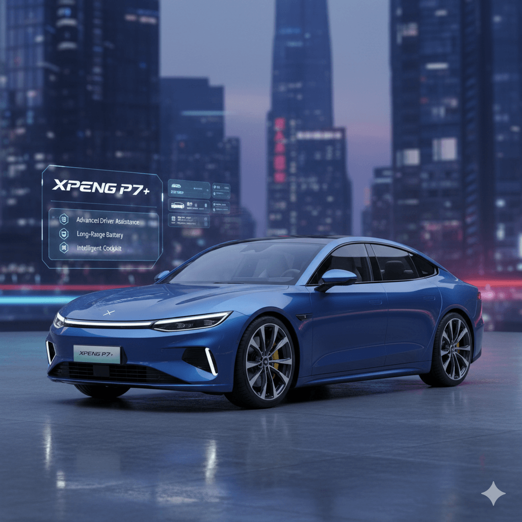 XPENG scales global footprint with 2026 P7+ launch and L4 AI breakthrough