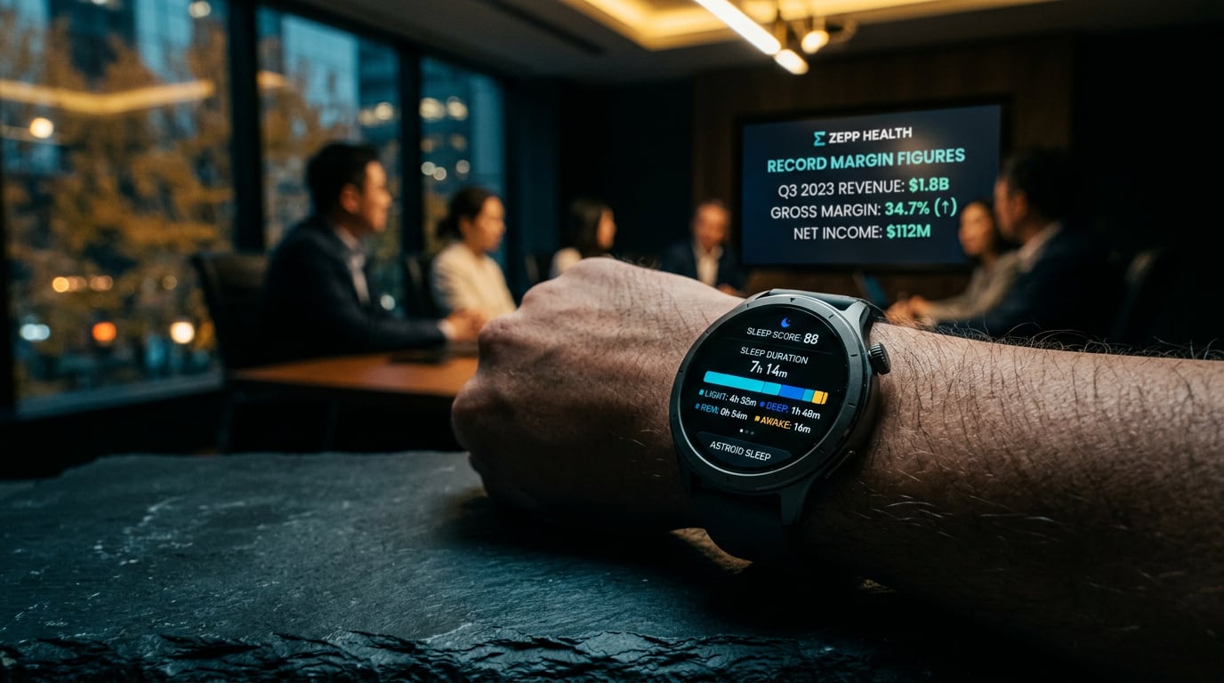 Zepp Health revenue surges 43% as gross margins hit record 40%