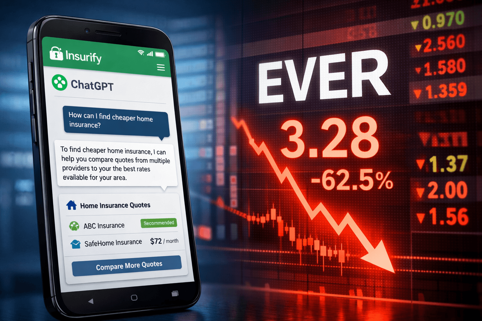 EverQuote shares plunge as AI disruption fears ripple through insurance sector