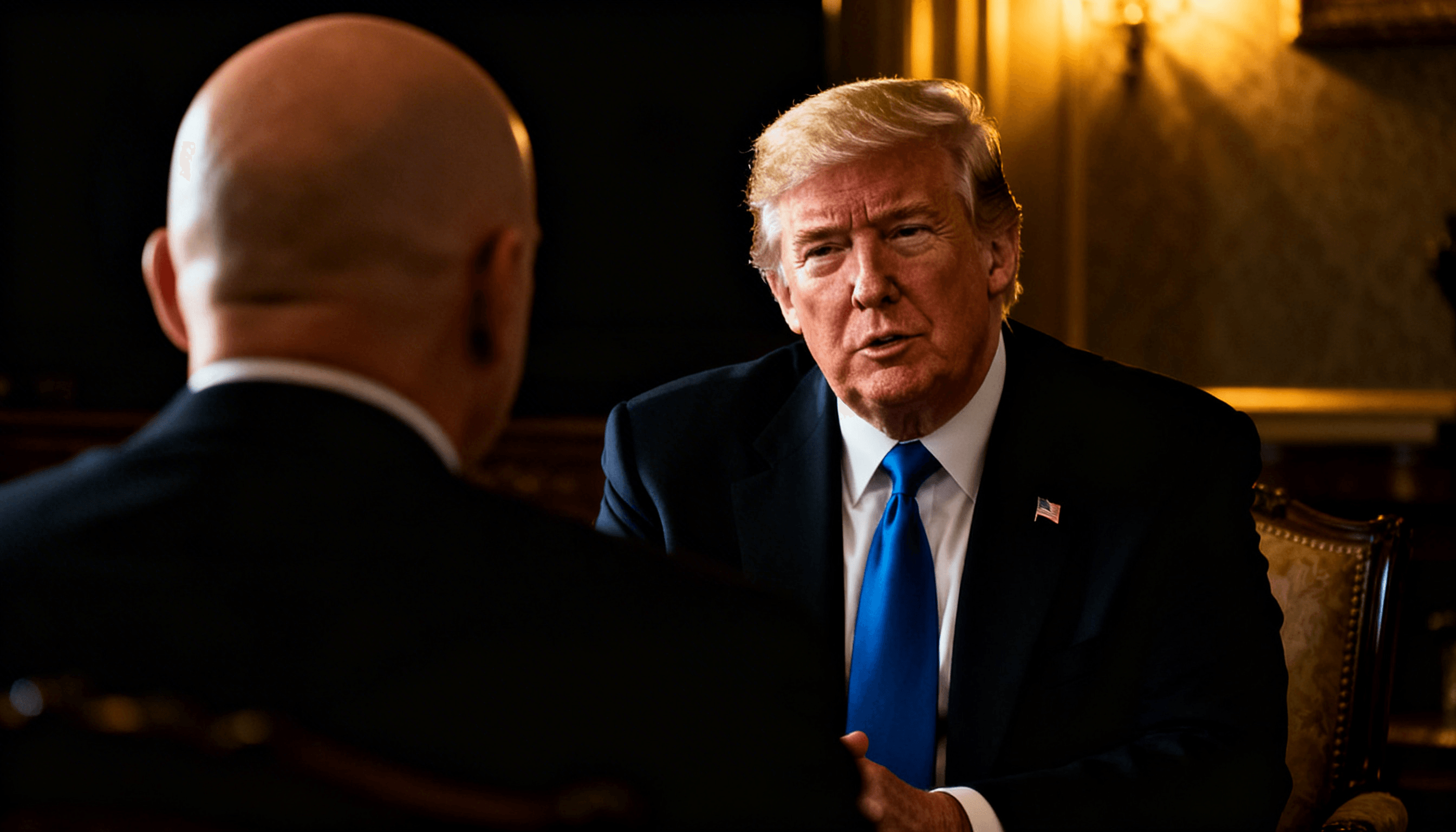 Trump meets Coinbase CEO amid crypto policy clash
