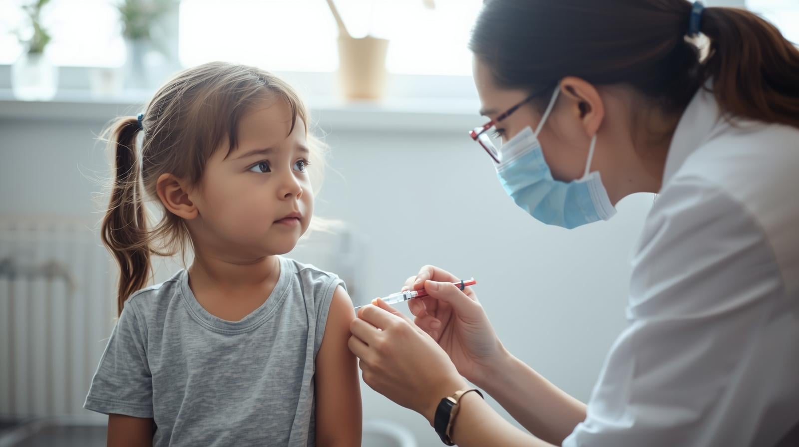 US health officials cut routine childhood vaccine list