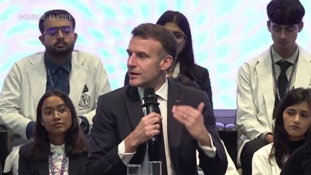 Macron Says Social Media's Free Speech Arguments Are 'Bullshit'