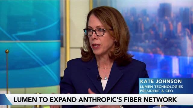 Lumen to Expand Anthropic's Fiber Network in US