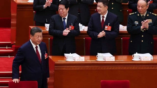 China Sets Low Growth Target as Old Model Falters