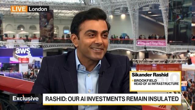 Brookfield's Rashid Not Surprised by Tech Selloff