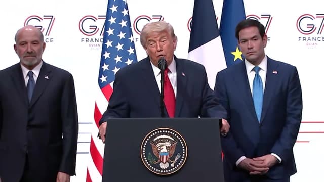 Trump Says US, Israel Have 'Little Dispute Over Lebanon'