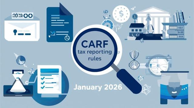 CARF tax reporting rules take effect from January 2026