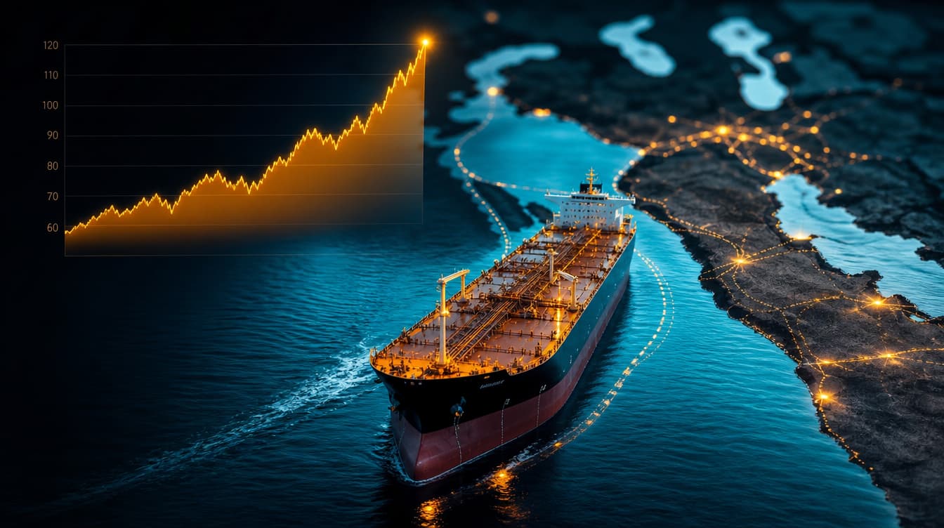 Crude oil prices surge toward $100 as Middle East tensions escalate