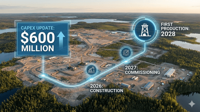Denison ready to build $600M Phoenix uranium mine as budget climbs