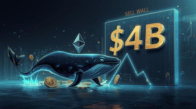 Ethereum whale buying backfires as $4B sell wall triggers bull trap
