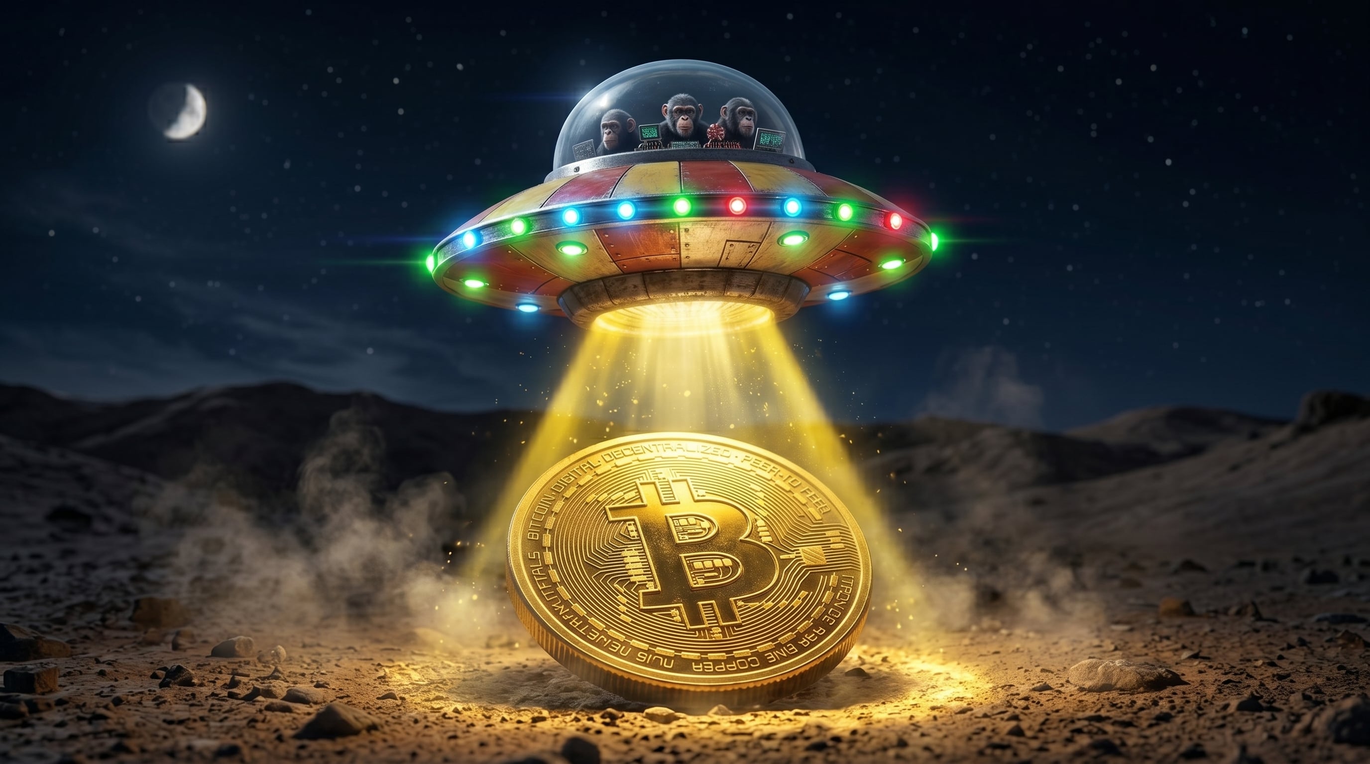 Roswell Bitcoin wallet fuels alien-themed crypto mystery