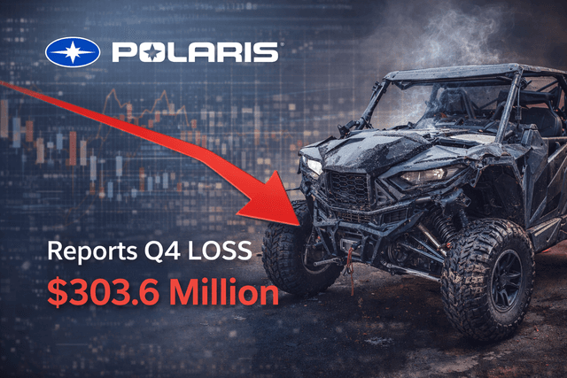 Polaris swings to Q4 loss on massive non-cash charges