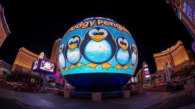Pudgy Penguins lights up Las Vegas Sphere as NFT brand pushes mainstream reach