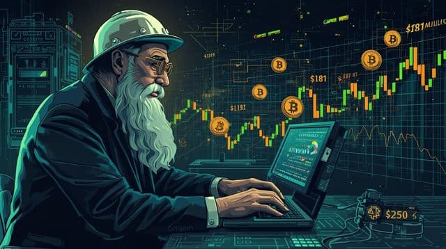 Satoshi-era Bitcoin miner shifts $181M at market inflection