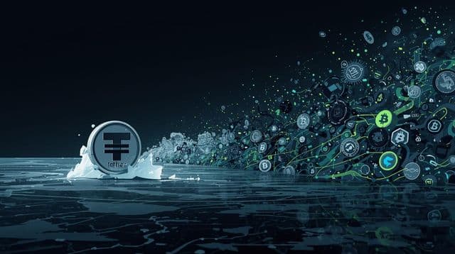 Tether freezes $180M as stablecoins dominate illicit crypto flows