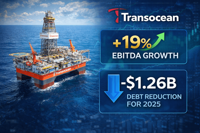 Transocean shares slip as $3B impairment masks EBITDA growth