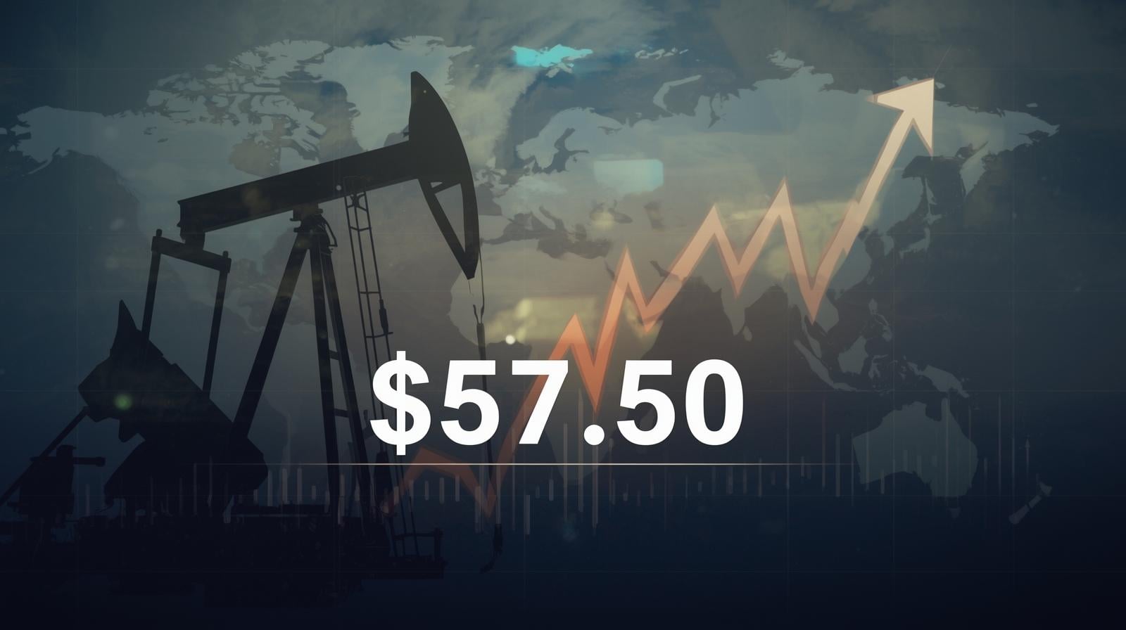 WTI crude rises above $57.50 as geopolitical risks intensify
