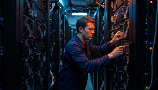 Bitcoin hashrate drops as miners shift to AI