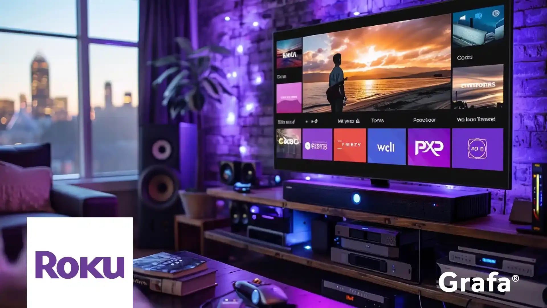 Roku primary media