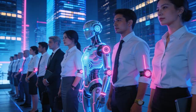 The great white-collar contraction