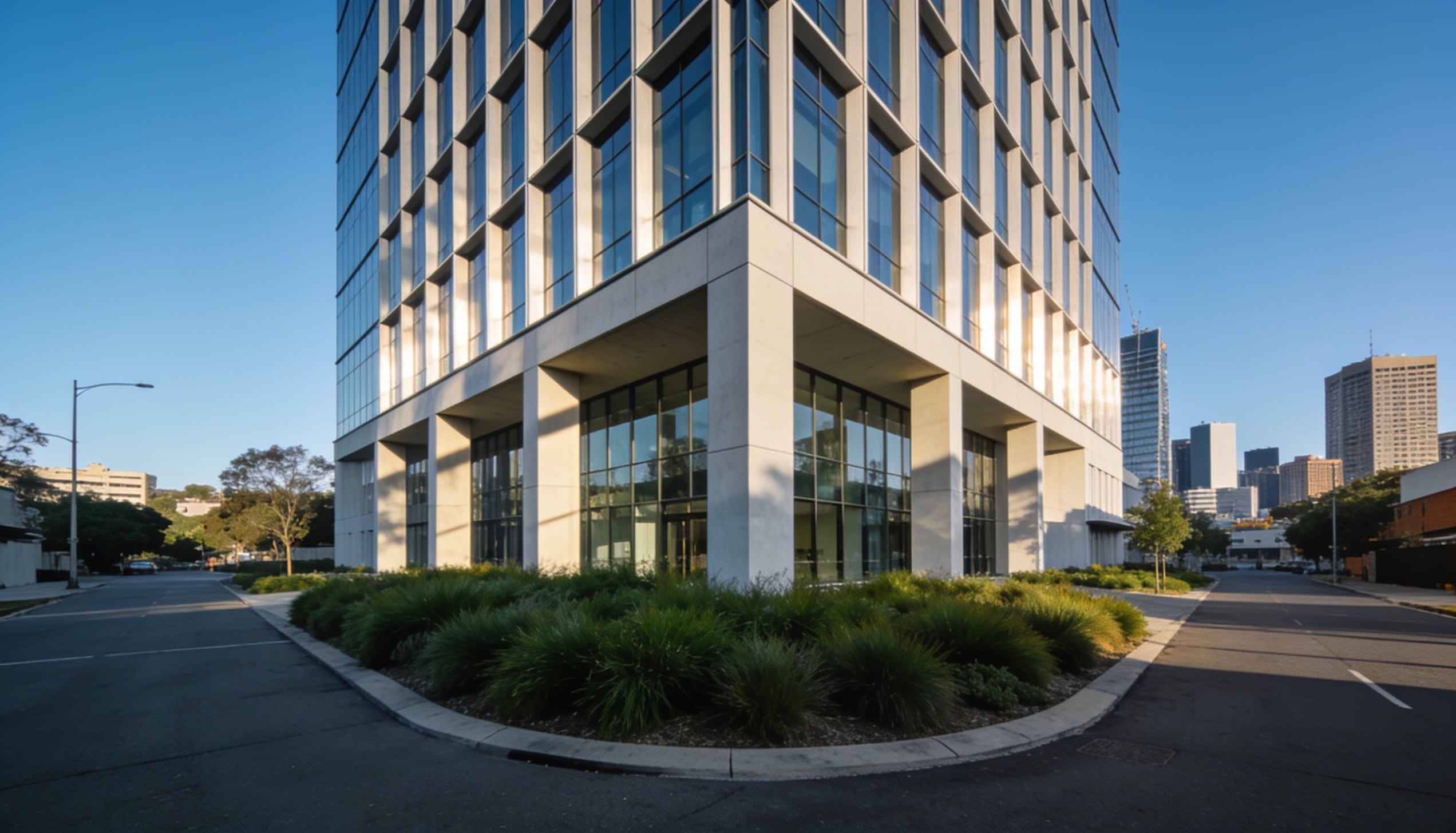 A tall real estate property