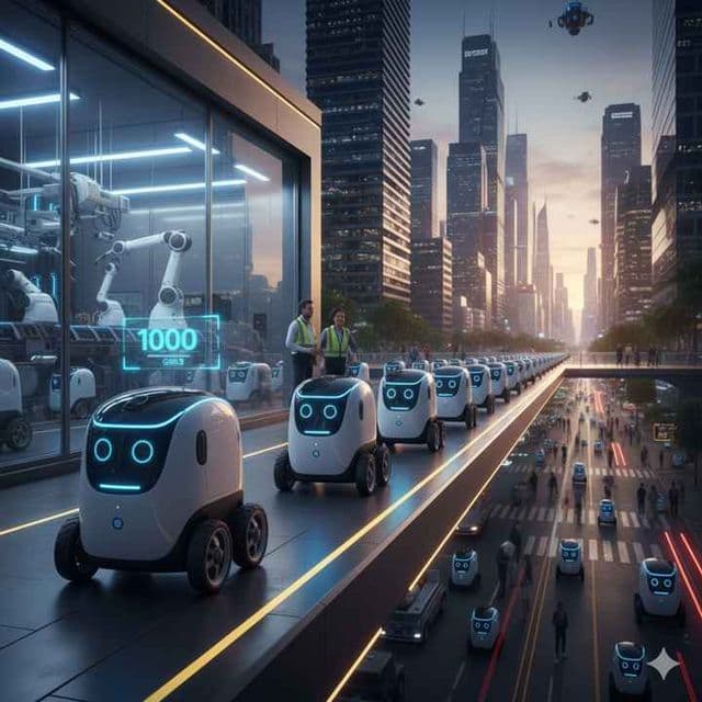 Serve Robotics deploys over 2,000 autonomous delivery robots