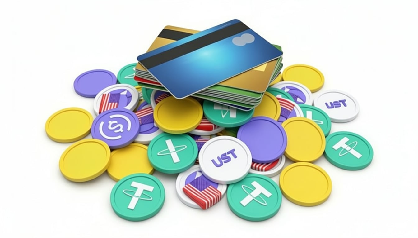 Stablecoin cards surge as payments go invisible
